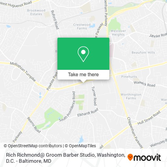 Rich Richmond@ Groom Barber Studio map