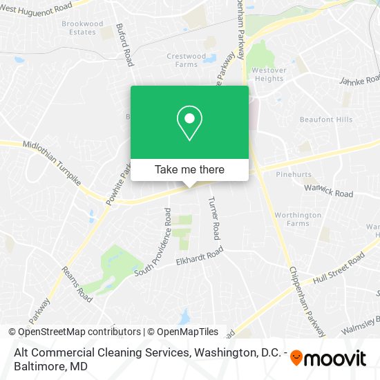 Alt Commercial Cleaning Services map