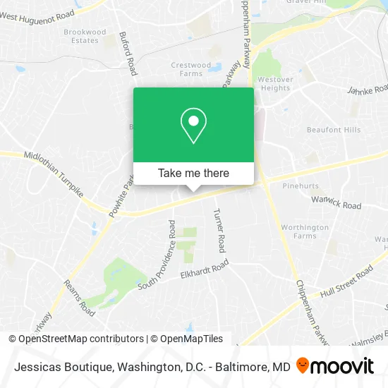 Jessicas Boutique map
