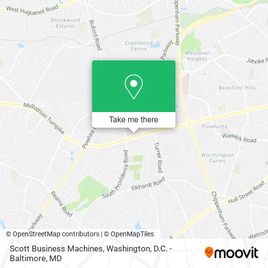 Mapa de Scott Business Machines