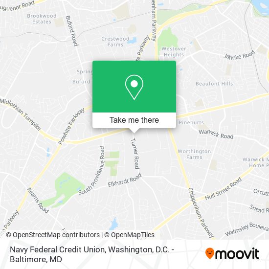 Navy Federal Credit Union map