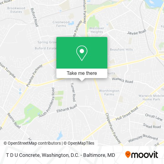 T D U Concrete map