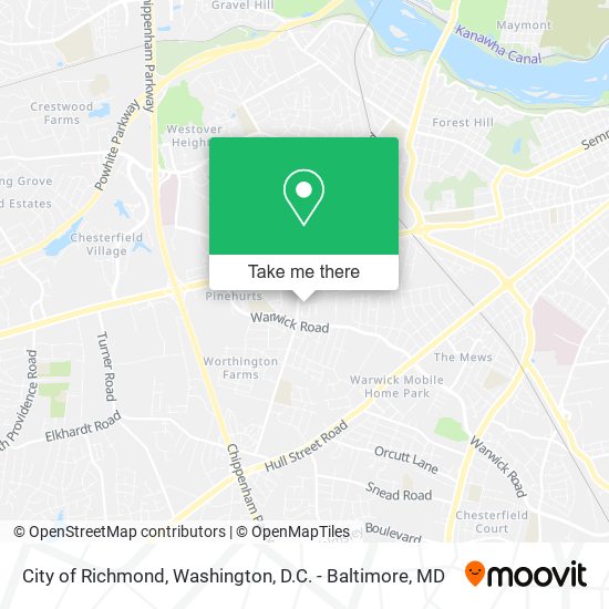 City of Richmond map