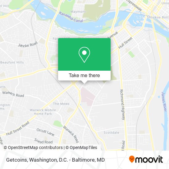 Getcoins map