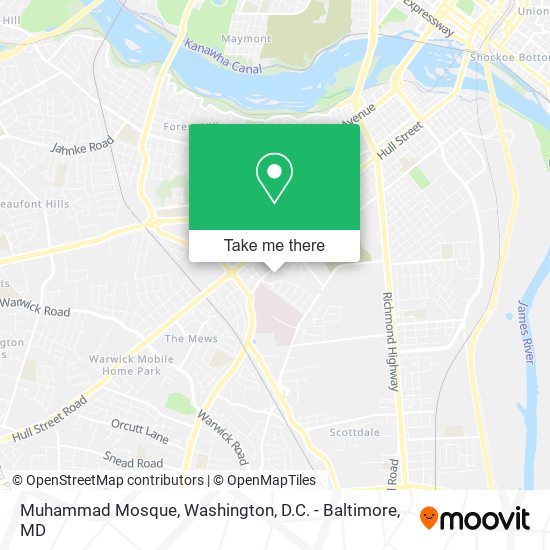 Muhammad Mosque map