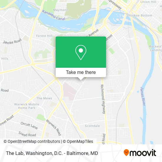 The Lab map