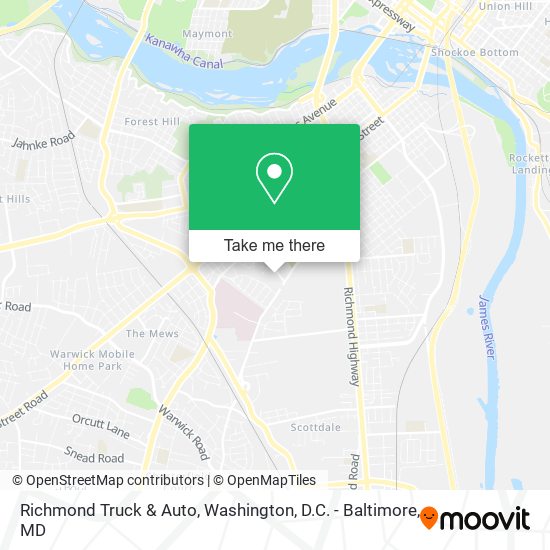 Mapa de Richmond Truck & Auto