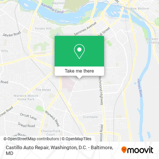 Castillo Auto Repair map