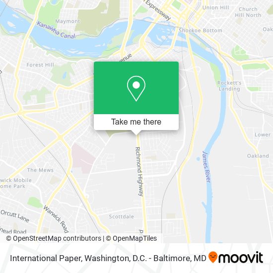 International Paper map