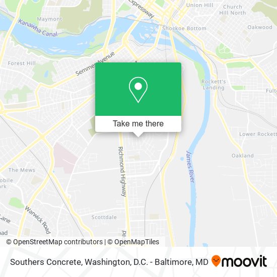 Mapa de Southers Concrete