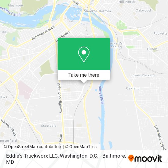 Eddie's Truckworx LLC map
