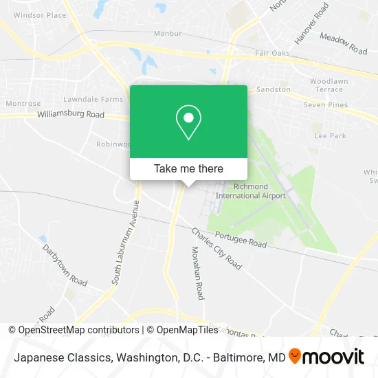 Japanese Classics map