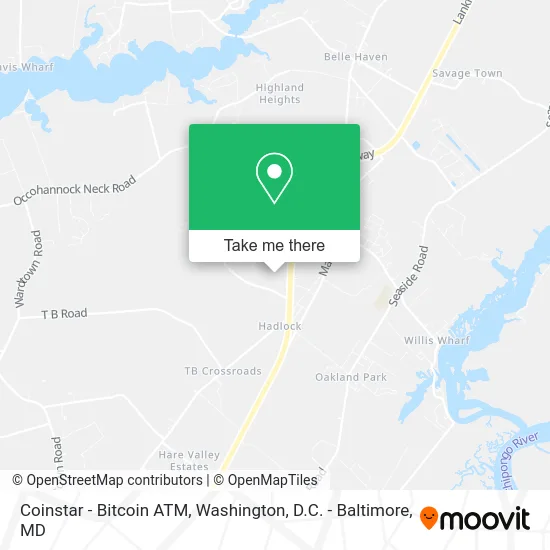 Coinstar - Bitcoin ATM map