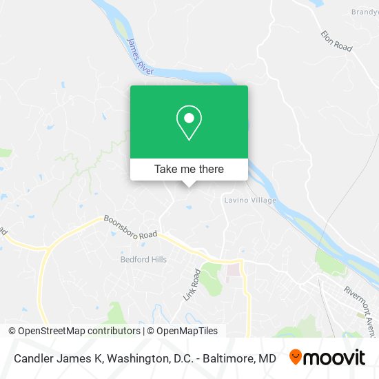 Candler James K map
