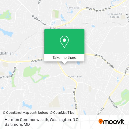 Harmon Commonwealth map