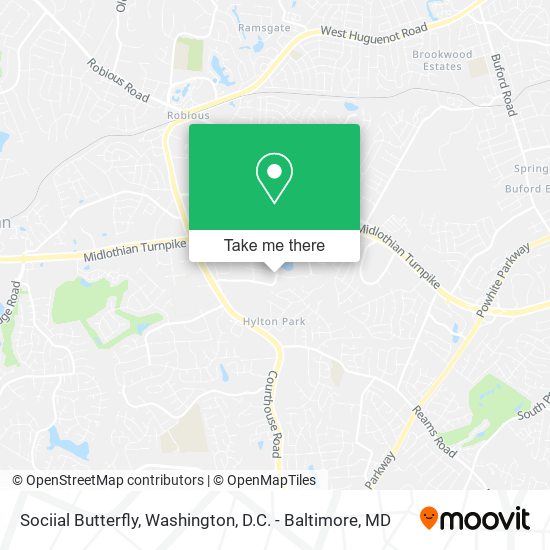 Sociial Butterfly map