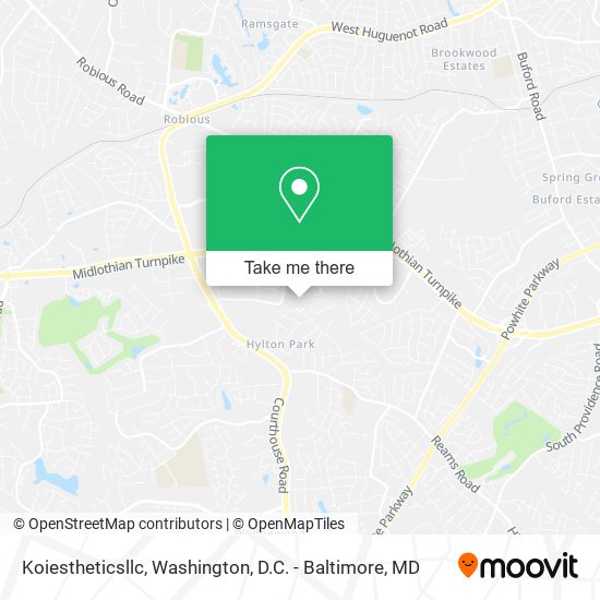 Koiestheticsllc map