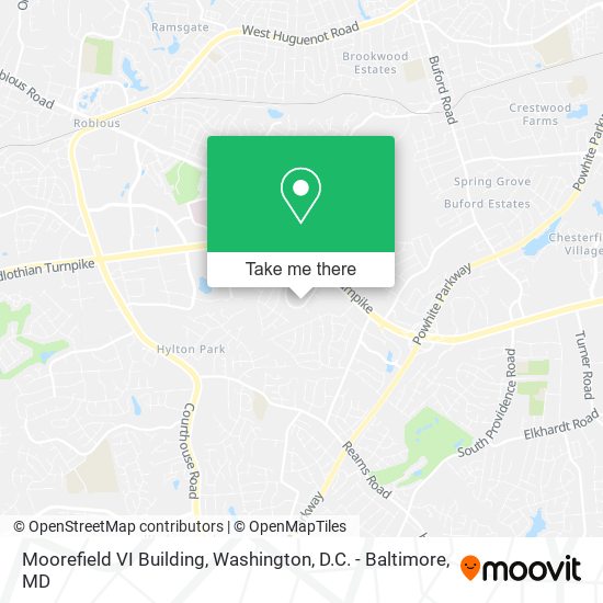 Moorefield VI Building map