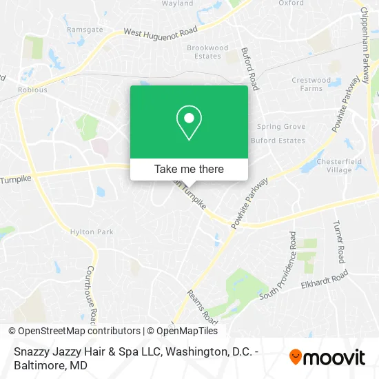 Snazzy Jazzy Hair & Spa LLC map