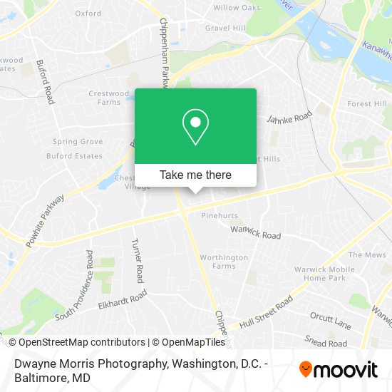 Mapa de Dwayne Morris Photography