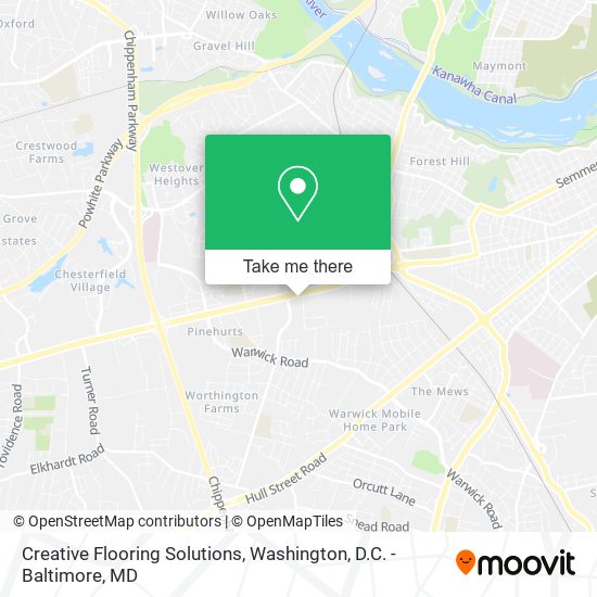 Creative Flooring Solutions map