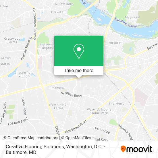 Creative Flooring Solutions map