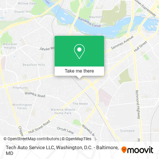 Tech Auto Service LLC map