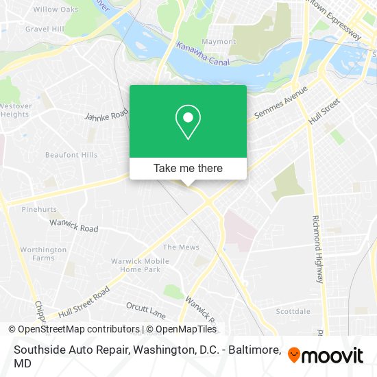 Mapa de Southside Auto Repair