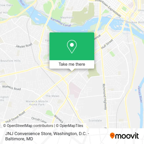 JNJ Convenience Store map