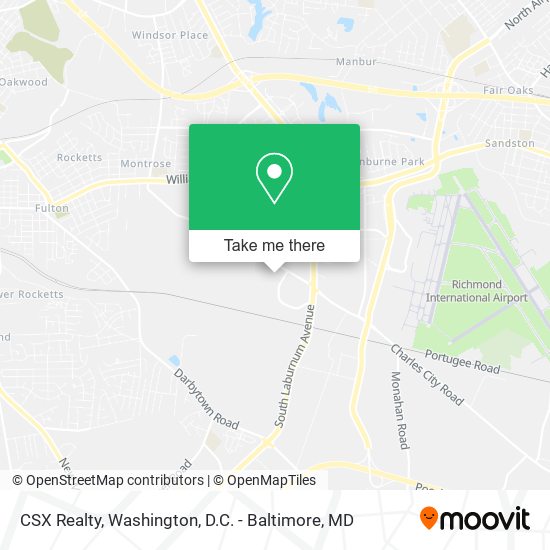 Mapa de CSX Realty