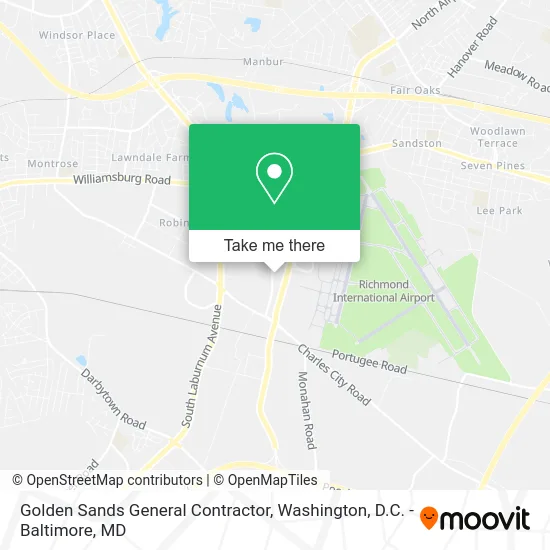 Golden Sands General Contractor map