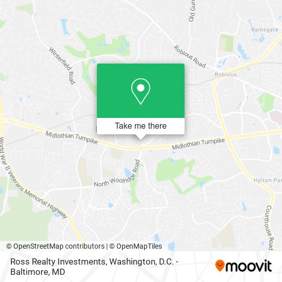 Ross Realty Investments map
