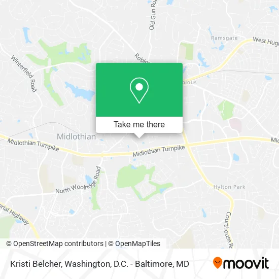 Kristi Belcher map