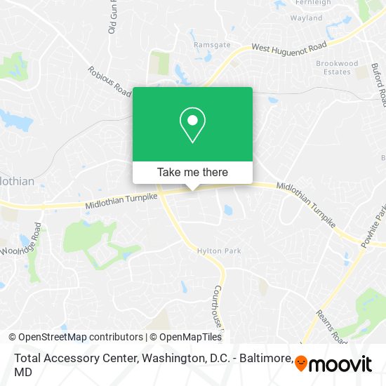 Total Accessory Center map