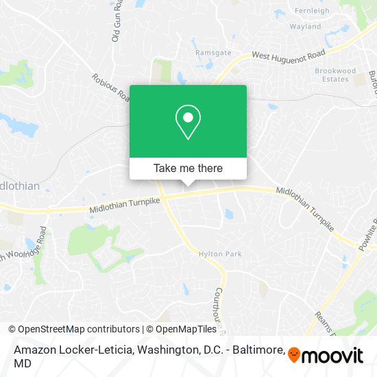 Amazon Locker-Leticia map