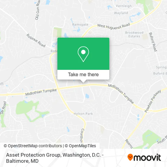 Asset Protection Group map