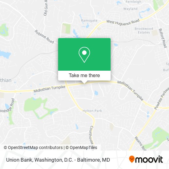 Union Bank map