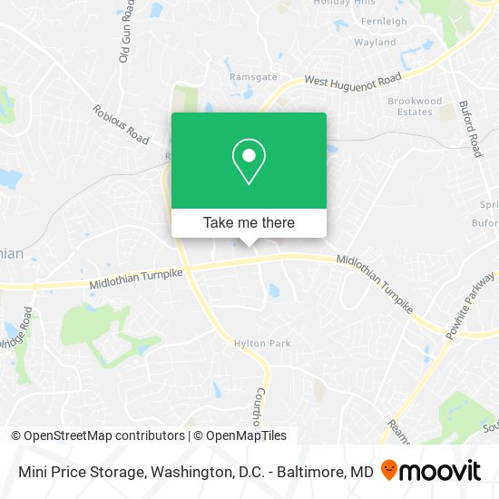 Mini Price Storage map