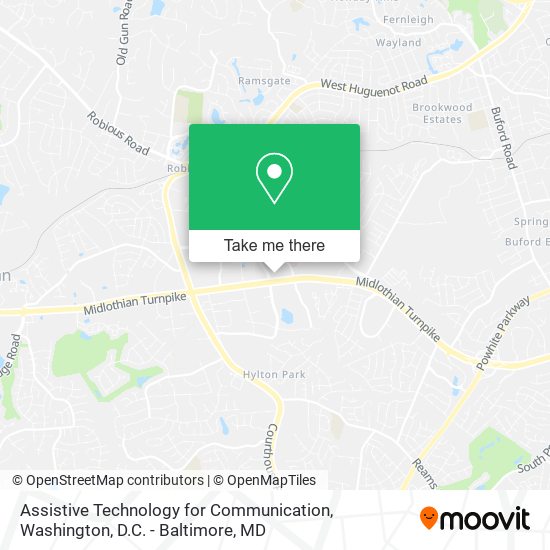 Mapa de Assistive Technology for Communication