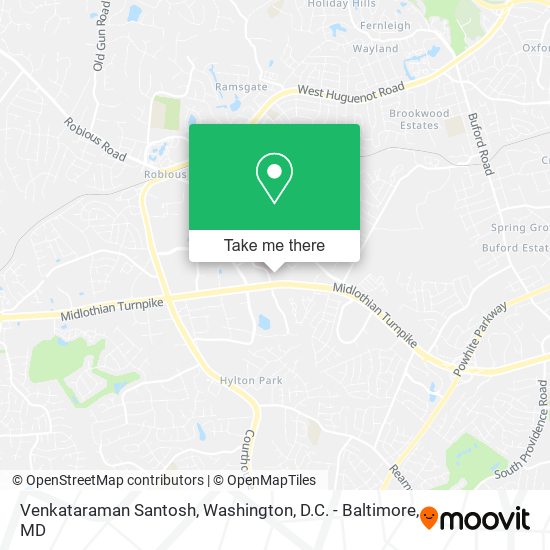 Mapa de Venkataraman Santosh