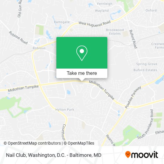 Nail Club map