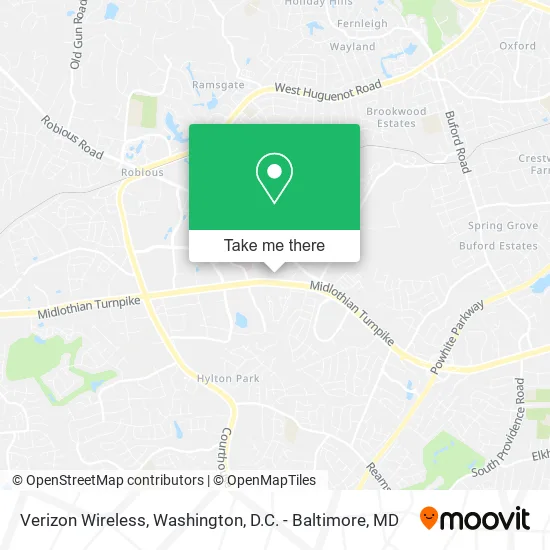 Verizon Wireless map