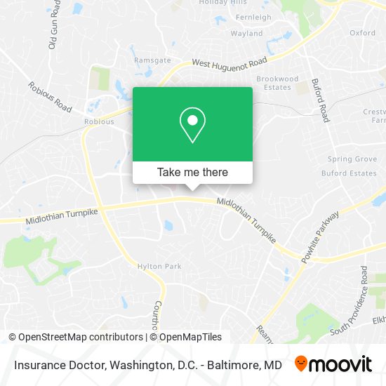 Mapa de Insurance Doctor
