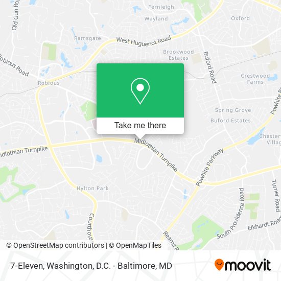 7-Eleven map