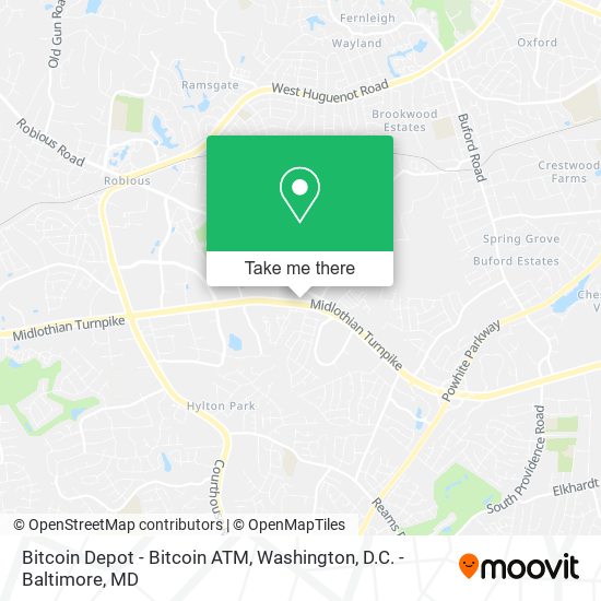 Bitcoin Depot - Bitcoin ATM map