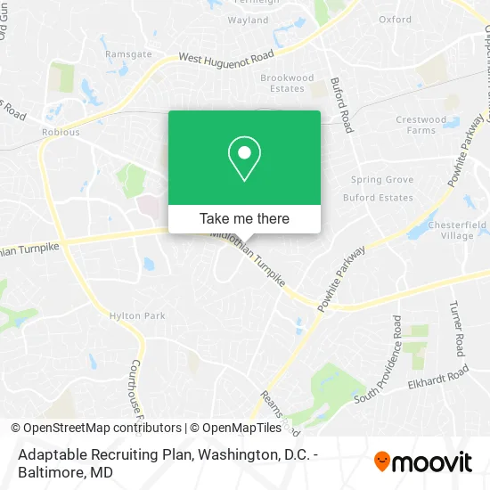 Adaptable Recruiting Plan map