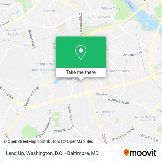 Mapa de Lend Up