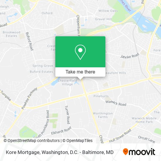 Kore Mortgage map