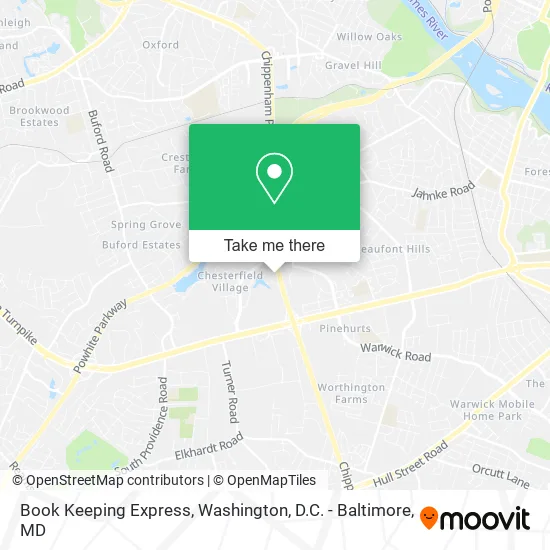 Book Keeping Express map