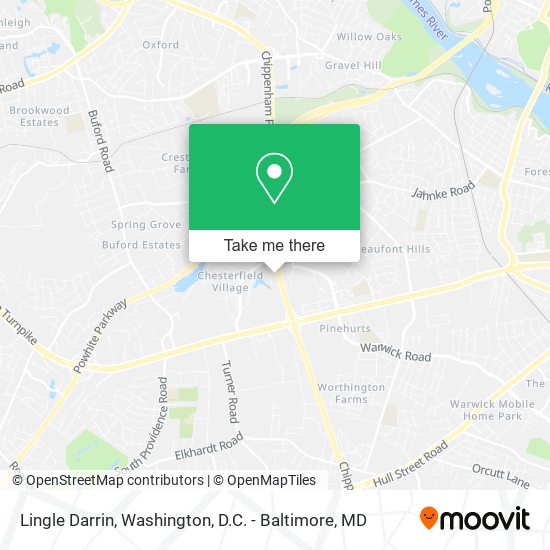 Lingle Darrin map